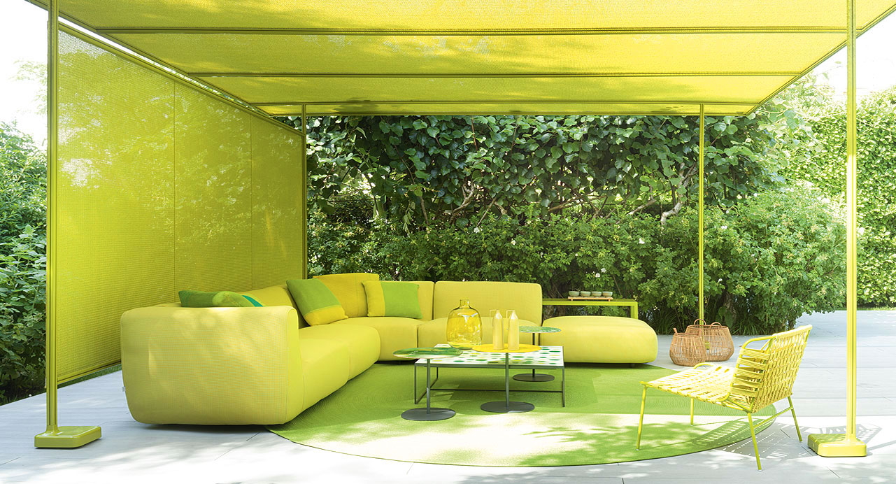 Divano modulare Paola Lenti Outdoor