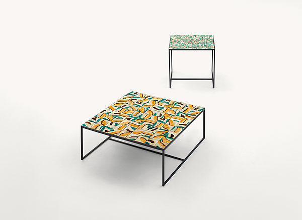 TALENTI table pliante 120x80 cm d'extérieur QUEEN Collection PiùTrentanove  (White - Aluminium verni) - Amoble Design