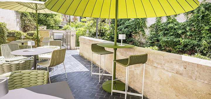 Voldoen functie meisje Bistrò parasol, flat or dome-shape - Paola Lenti - Outdoor