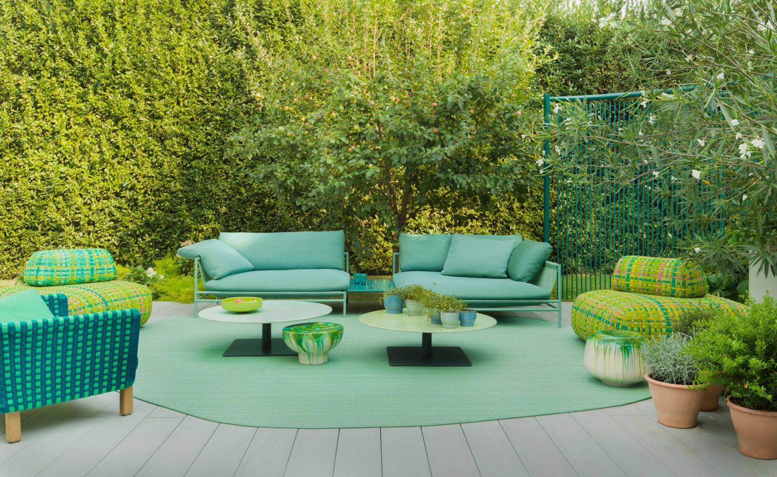 Paola Lenti renews her showroom and brings nature into the home Paola
