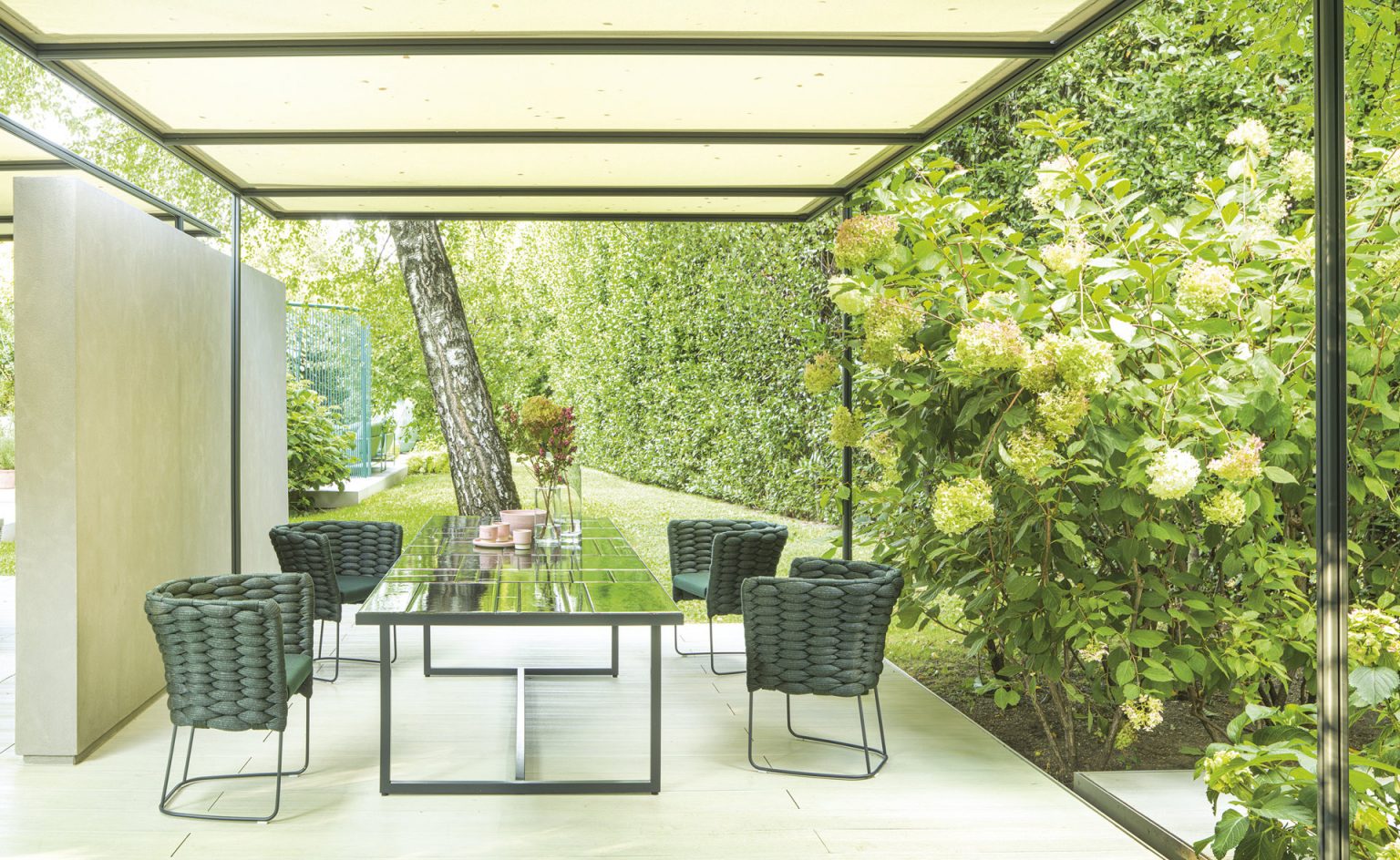 Paola Lenti renews her showroom and brings nature into the home Paola