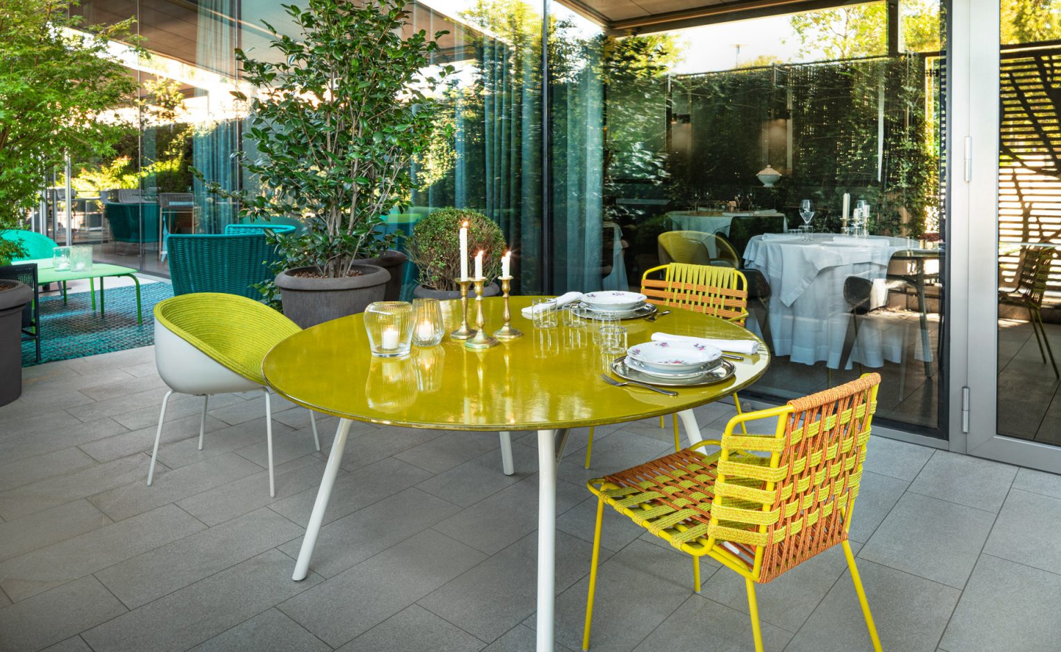 Paola Lenti renews her showroom and brings nature into the home Paola