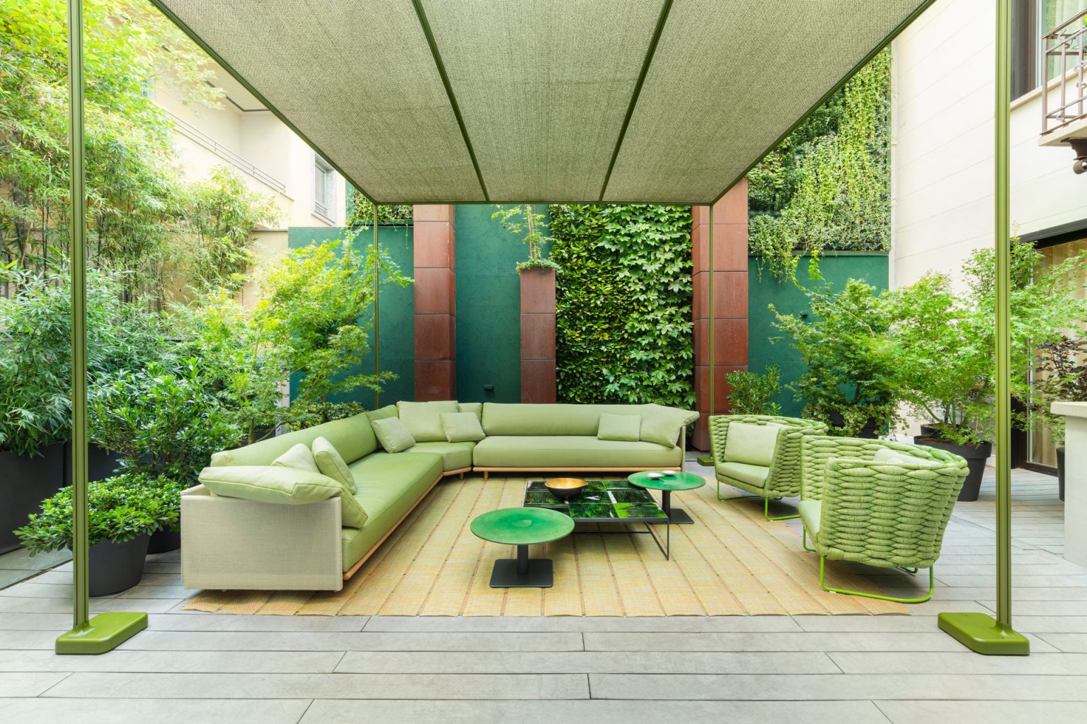 Paola Lenti renews her showroom and brings nature into the home Paola