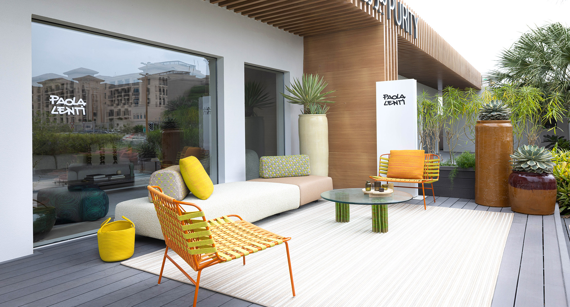 Apre il nuovo flagship store Paola Lenti Dubai by Purity
