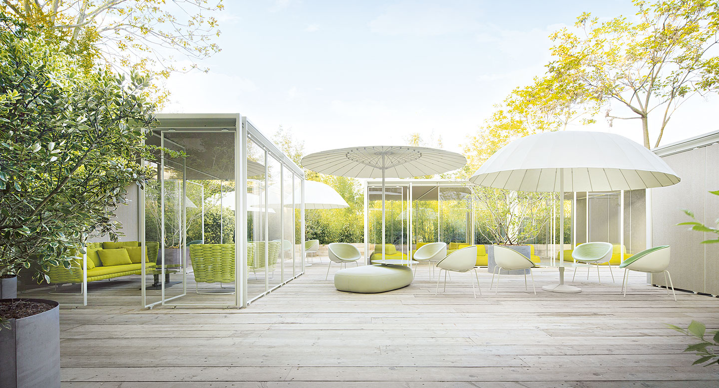 Bistrò flat or dome-shape - Paola Lenti - Outdoor